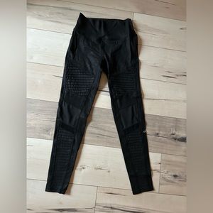 Alo Moto Leggings Black size L